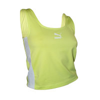 PUMA Top Damen Classics Lo 596217 Sunny Lime